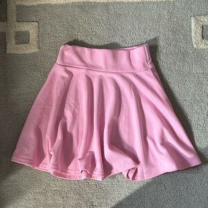 Pink skirt
